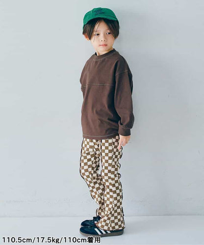日本童裝 p.premier 彈性羅紋喇叭褲 80-140cm 男童款/女童款 夏季  PANTS