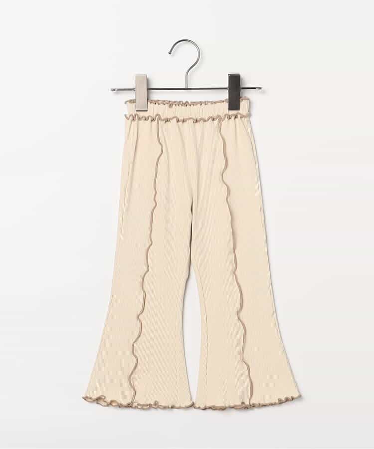 日本童裝 p.premier 彈性羅紋喇叭褲 80-140cm 男童款/女童款 夏季  PANTS