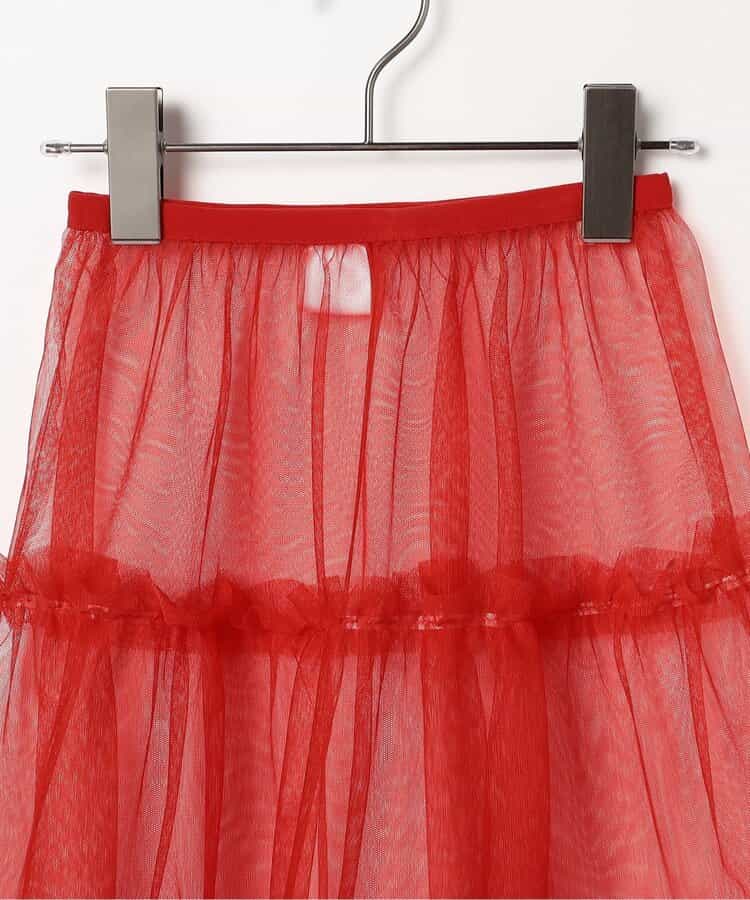 日本童裝 p.premier 兩層薄紗疊穿半身裙 80-140cm 女童款 夏季 SKIRTS