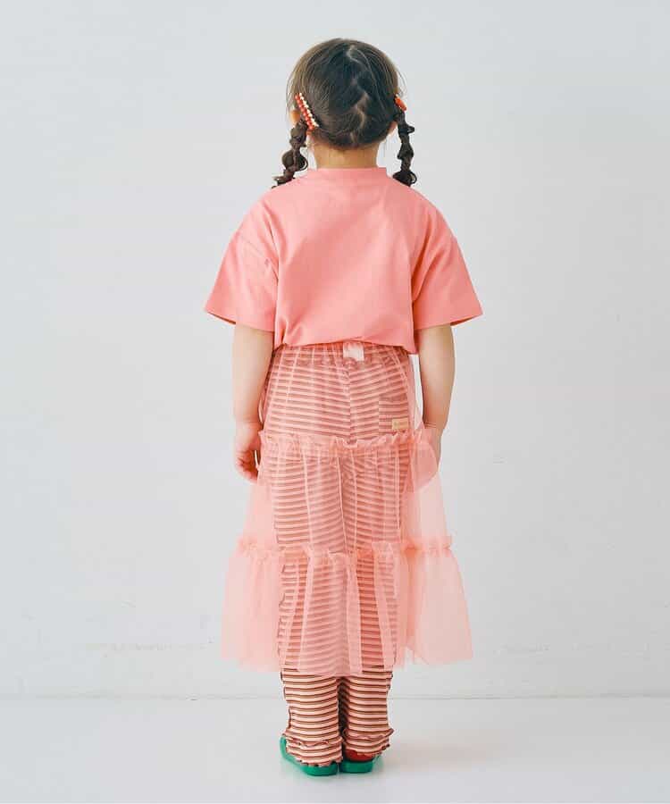 日本童裝 p.premier 兩層薄紗疊穿半身裙 80-140cm 女童款 夏季 SKIRTS