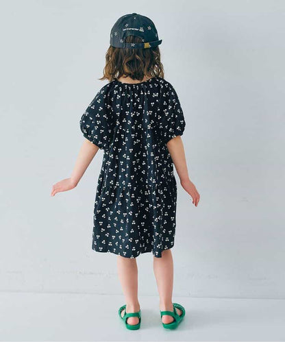 日本童裝 p.premier 泡泡袖連身裙 80-140cm 女童款 夏季 DRESSES