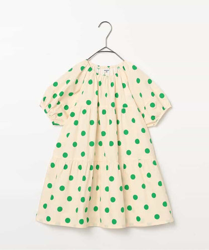 日本童裝 p.premier 泡泡袖連身裙 80-140cm 女童款 夏季 DRESSES