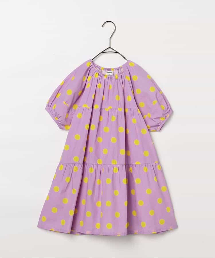 日本童裝 p.premier 泡泡袖連身裙 80-140cm 女童款 夏季 DRESSES