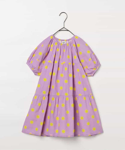 日本童裝 p.premier 泡泡袖連身裙 80-140cm 女童款 夏季 DRESSES