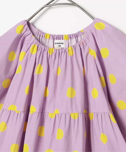 日本童裝 p.premier 泡泡袖連身裙 80-140cm 女童款 夏季 DRESSES
