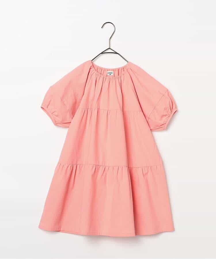 日本童裝 p.premier 泡泡袖連身裙 80-140cm 女童款 夏季 DRESSES