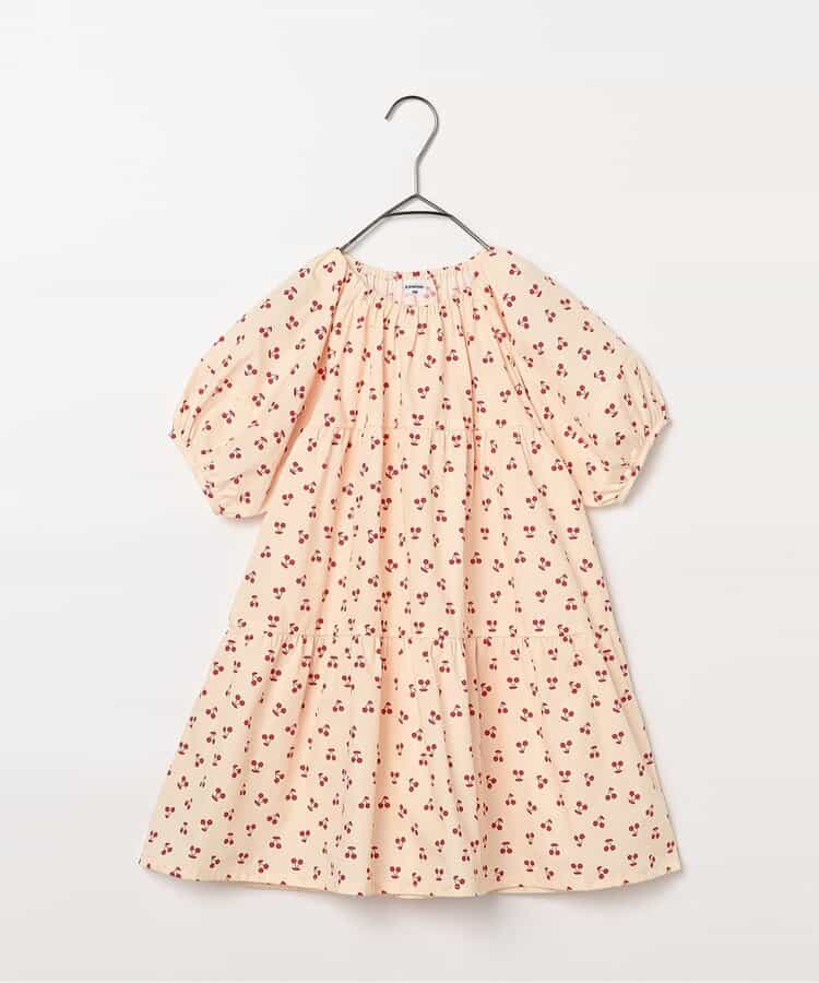 日本童裝 p.premier 泡泡袖連身裙 80-140cm 女童款 夏季 DRESSES