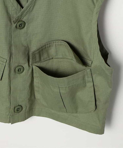 日本童裝 p.premier 工裝口袋背心 80-140cm 男童款/女童款 夏季 TOPS