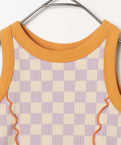 日本童裝 p.premier 撞色羅紋背心 80-140cm 男童款/女童款 夏季 TOPS