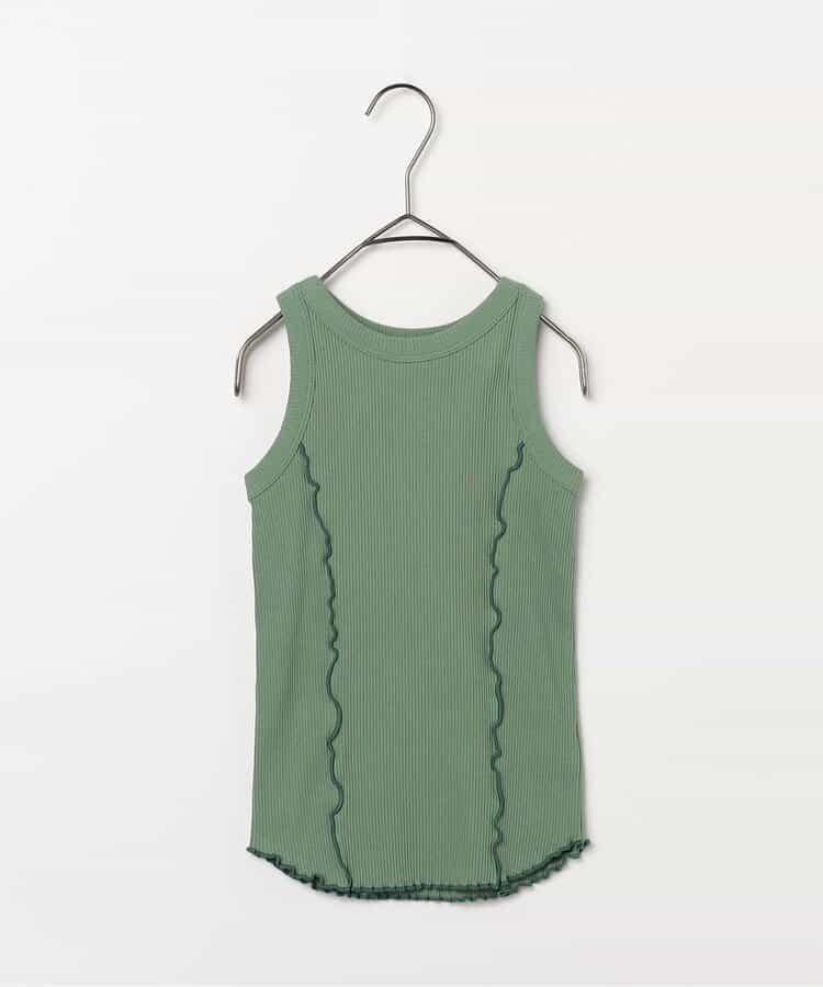 日本童裝 p.premier 撞色羅紋背心 80-140cm 男童款/女童款 夏季 TOPS