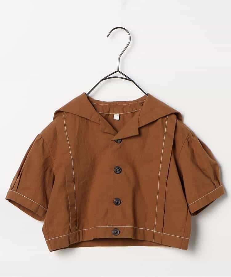 日本童裝 p.premier 水手領短款外套 80-140cm 男童款/女童款 夏季 OUTERWEAR