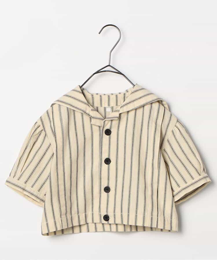 日本童裝 p.premier 水手領短款外套 80-140cm 男童款/女童款 夏季 OUTERWEAR