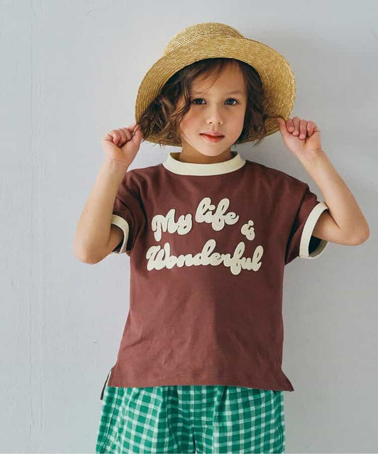 日本童裝 p.premier 字母上衣 80-140cm 男童款/女童款 夏季 TOPS