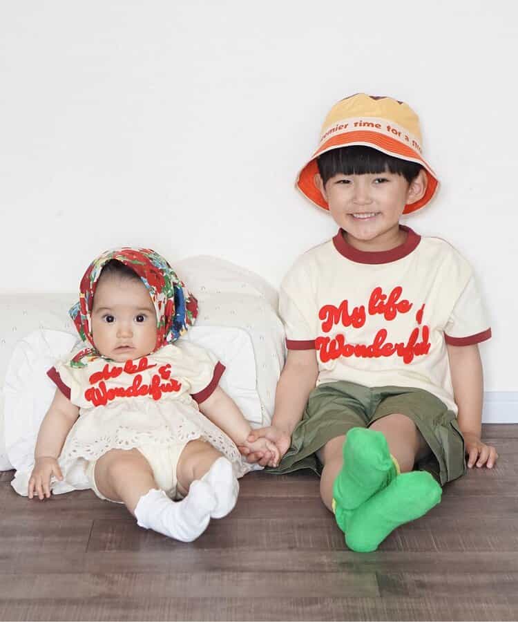 日本童裝 p.premier 字母上衣 80-140cm 男童款/女童款 夏季 TOPS