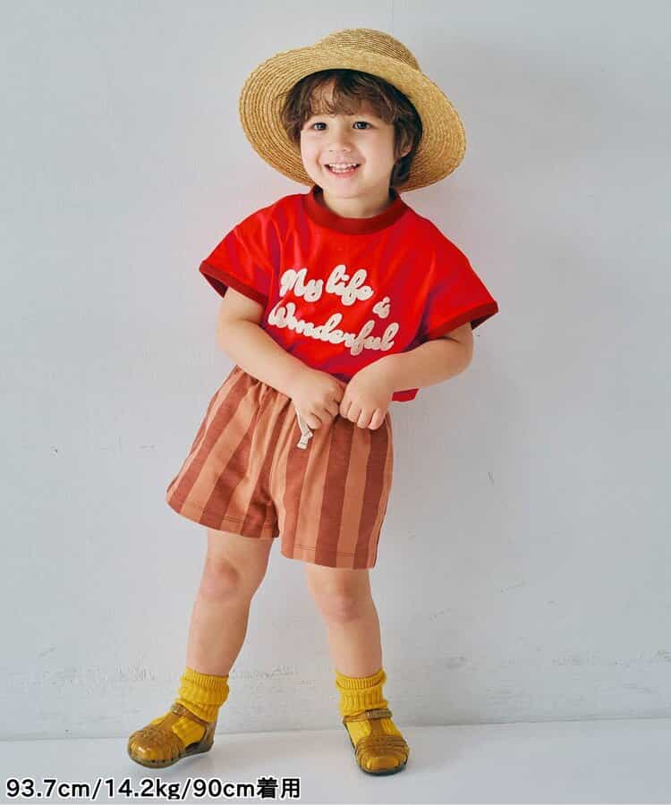 日本童裝 p.premier 字母上衣 80-140cm 男童款/女童款 夏季 TOPS