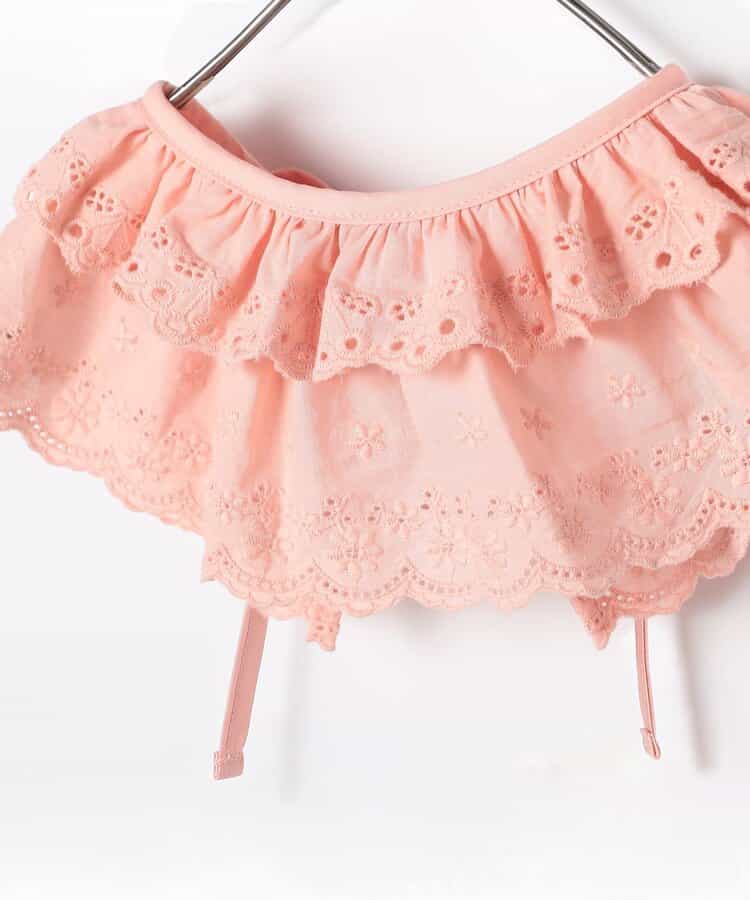 日本童裝 p.premier 蕾絲領及上衣兩件套裝 80-140cm 女童款 夏季 TOPS