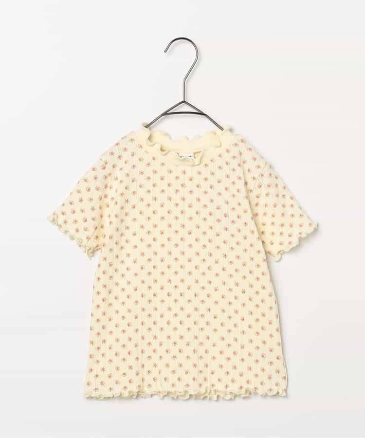 日本童裝 p.premier 蕾絲領及上衣兩件套裝 80-140cm 女童款 夏季 TOPS