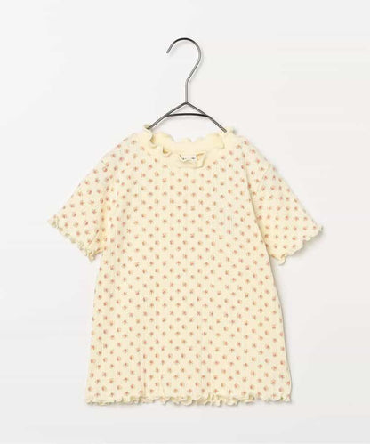 日本童裝 p.premier 蕾絲領及上衣兩件套裝 80-140cm 女童款 夏季 TOPS