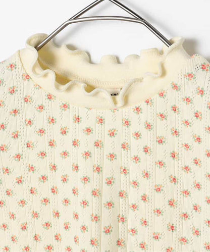 日本童裝 p.premier 蕾絲領及上衣兩件套裝 80-140cm 女童款 夏季 TOPS