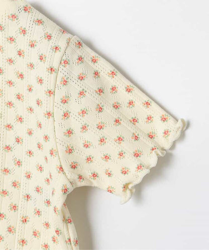 日本童裝 p.premier 蕾絲領及上衣兩件套裝 80-140cm 女童款 夏季 TOPS