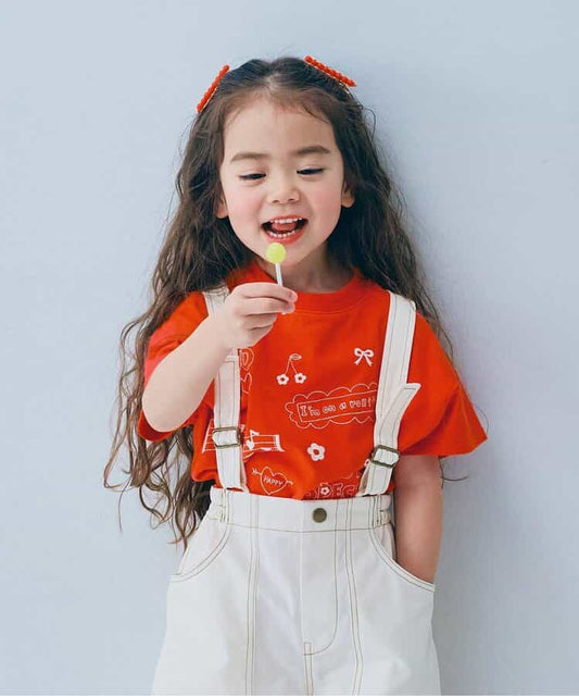 日本童裝 p.premier 刺繡圖案上衣 80-140cm 男童款/女童款 夏季 TOPS