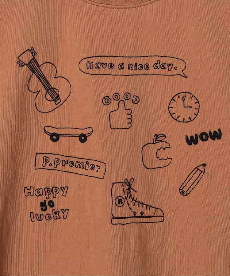 日本童裝 p.premier 刺繡圖案上衣 80-140cm 男童款/女童款 夏季 TOPS