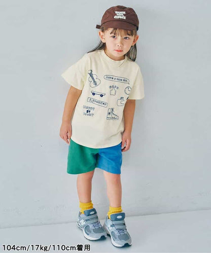 日本童裝 p.premier 刺繡圖案上衣 80-140cm 男童款/女童款 夏季 TOPS