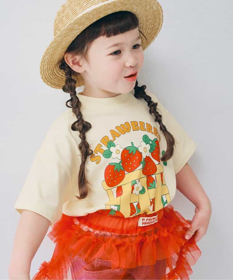 日本童裝 p.premier 印花圖案上衣 80-140cm 男童款/女童款 夏季 TOPS