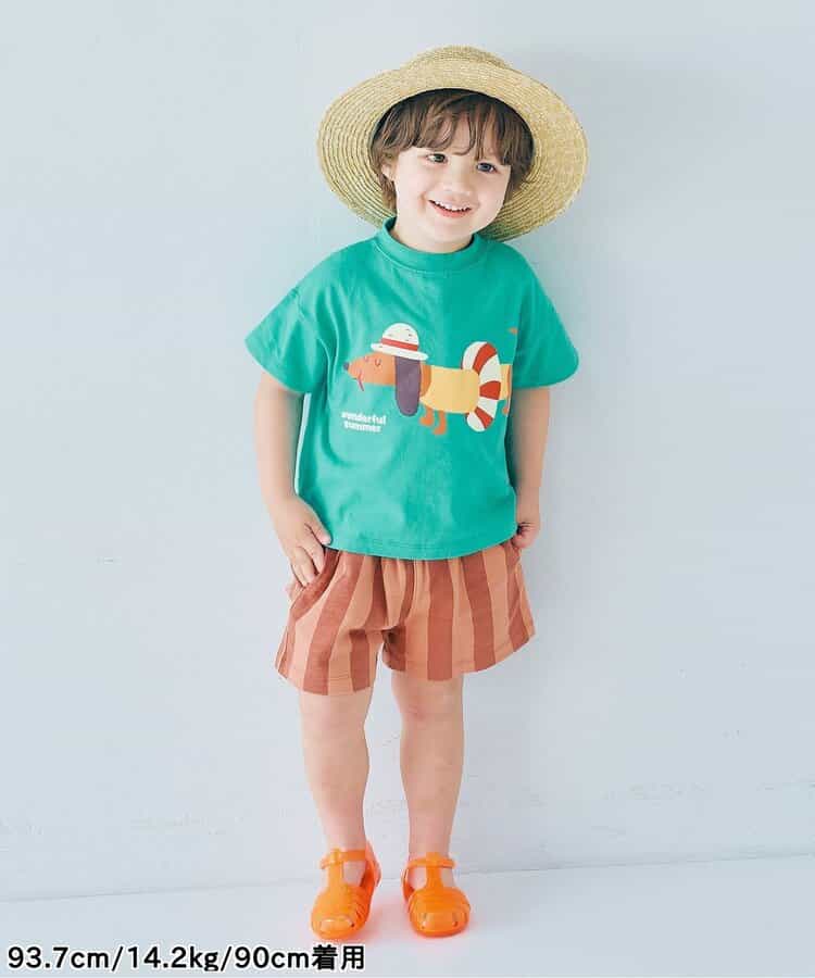 日本童裝 p.premier 印花圖案上衣 80-140cm 男童款/女童款 夏季 TOPS