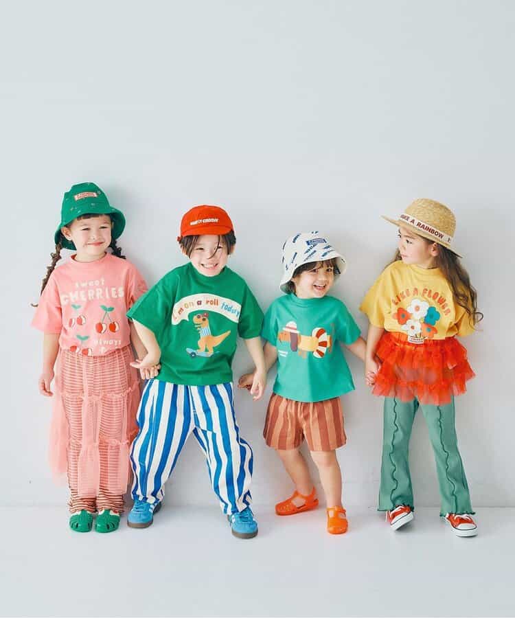 日本童裝 p.premier 印花圖案上衣 80-140cm 男童款/女童款 夏季 TOPS