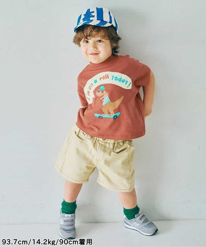 日本童裝 p.premier 印花圖案上衣 80-140cm 男童款/女童款 夏季 TOPS