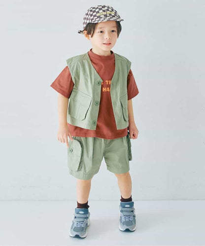 日本童裝 p.premier 印花圖案上衣 80-140cm 男童款/女童款 夏季 TOPS