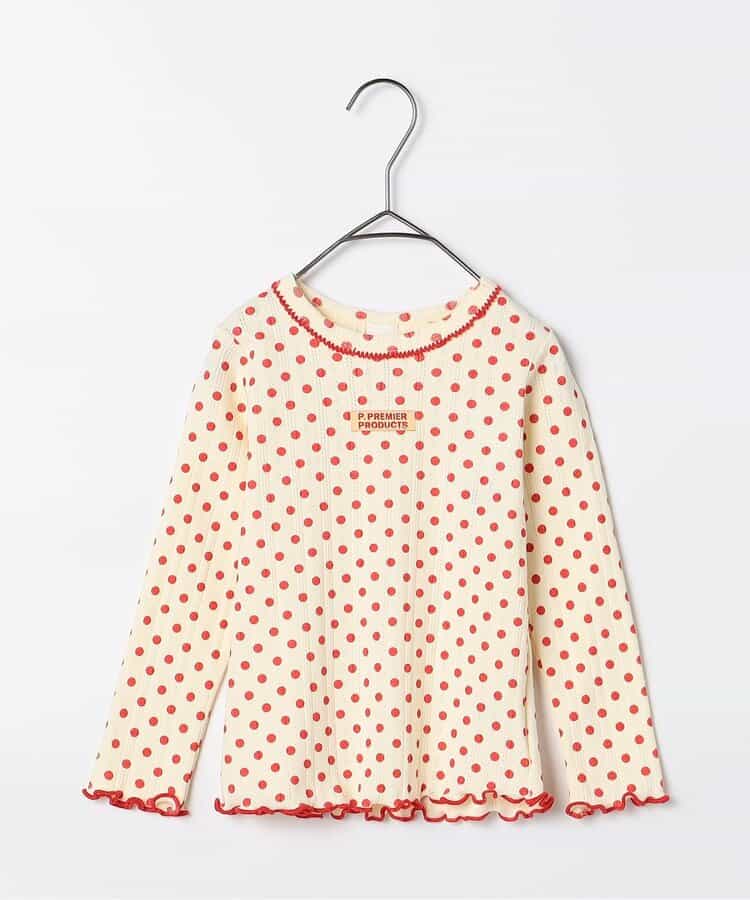 日本童裝 p.premier 羅紋針織上衣 80-140cm 女童款 夏季 TOPS