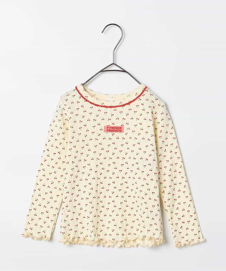 日本童裝 p.premier 羅紋針織上衣 80-140cm 女童款 夏季 TOPS
