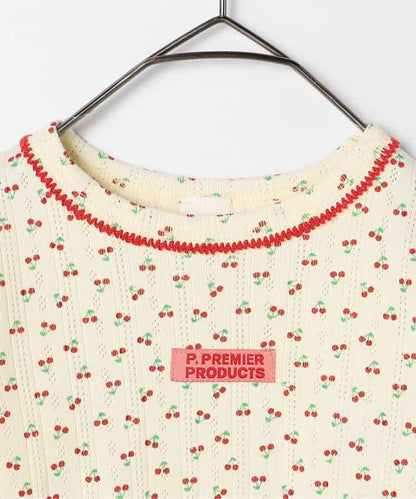 日本童裝 p.premier 羅紋針織上衣 80-140cm 女童款 夏季 TOPS