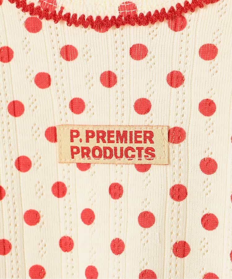 日本童裝 p.premier 羅紋針織上衣 80-140cm 女童款 夏季 TOPS