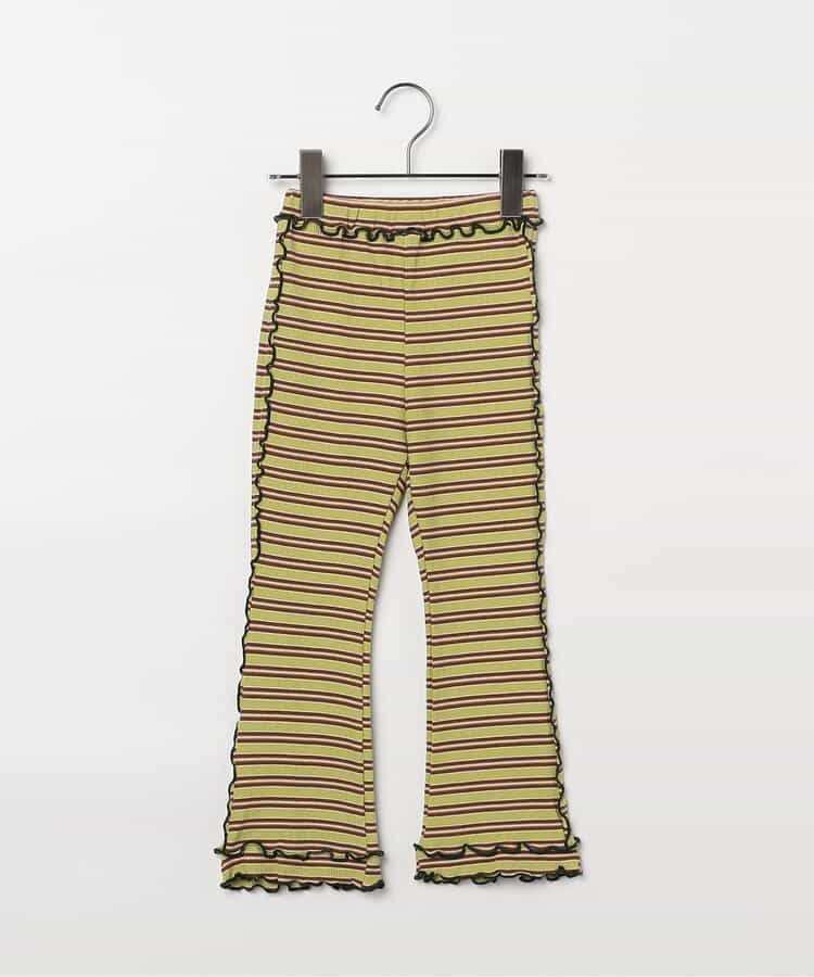 日本童裝 p.premier 條紋華夫格長褲 80-140cm 女童款 夏季 PANTS