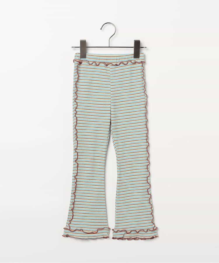 日本童裝 p.premier 條紋華夫格長褲 80-140cm 女童款 夏季 PANTS