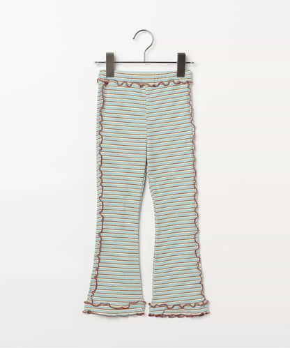 日本童裝 p.premier 條紋華夫格長褲 80-140cm 女童款 夏季 PANTS