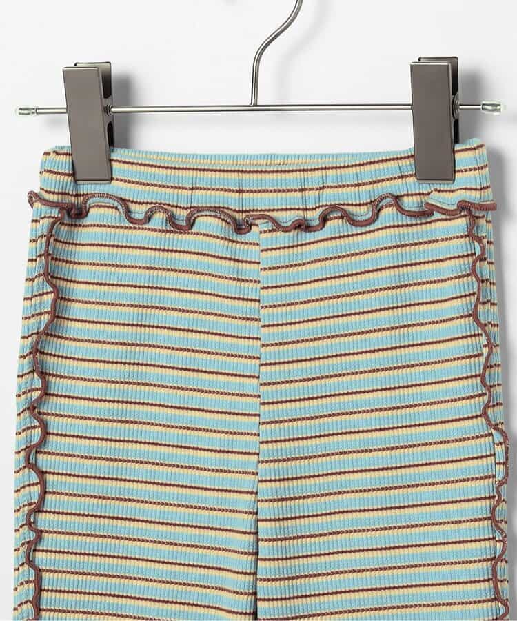 日本童裝 p.premier 條紋華夫格長褲 80-140cm 女童款 夏季 PANTS