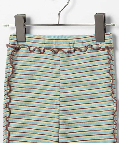 日本童裝 p.premier 條紋華夫格長褲 80-140cm 女童款 夏季 PANTS