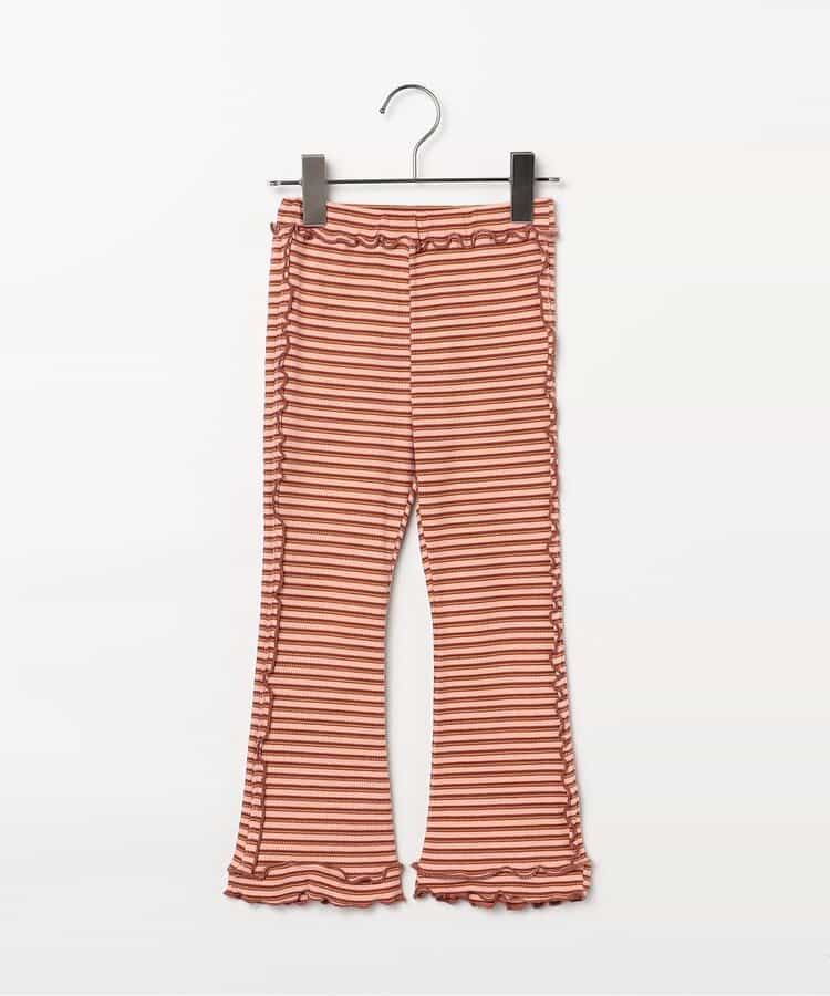 日本童裝 p.premier 條紋華夫格長褲 80-140cm 女童款 夏季 PANTS