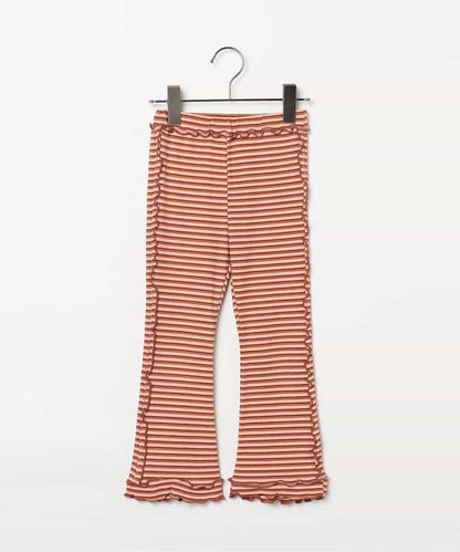 日本童裝 p.premier 條紋華夫格長褲 80-140cm 女童款 夏季 PANTS