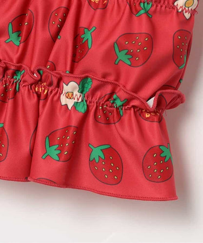 日本童裝 p.premier 防UV 泳衣兩件套裝 80-140cm 女童款 TOPS 夏季 夏日玩水泳衣特輯