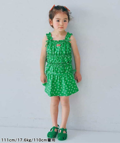 日本童裝 p.premier 防UV 泳衣兩件套裝 80-140cm 女童款 TOPS 夏季 夏日玩水泳衣特輯