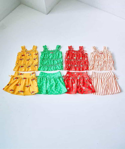 日本童裝 p.premier 防UV 泳衣兩件套裝 80-140cm 女童款 TOPS 夏季 夏日玩水泳衣特輯