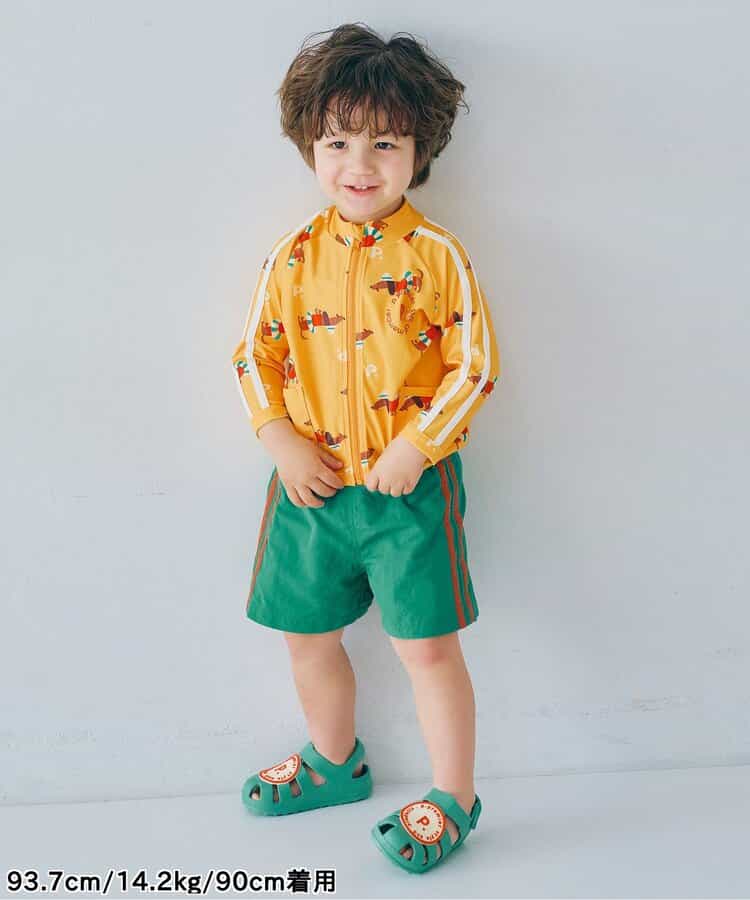 日本童裝 p.premier 防UV 泳衣外套 80-140cm 男童款/女童款 OUTERWEAR 夏季 夏日玩水泳衣特輯