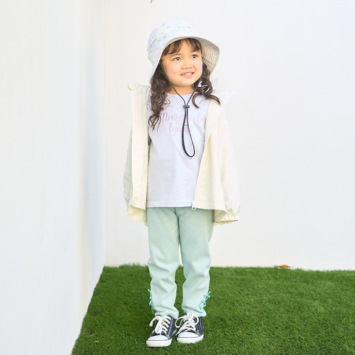 Japanese children's clothing Ly# mine tank top and shorts set 100-150cm girls summer TOPS PANTS 
