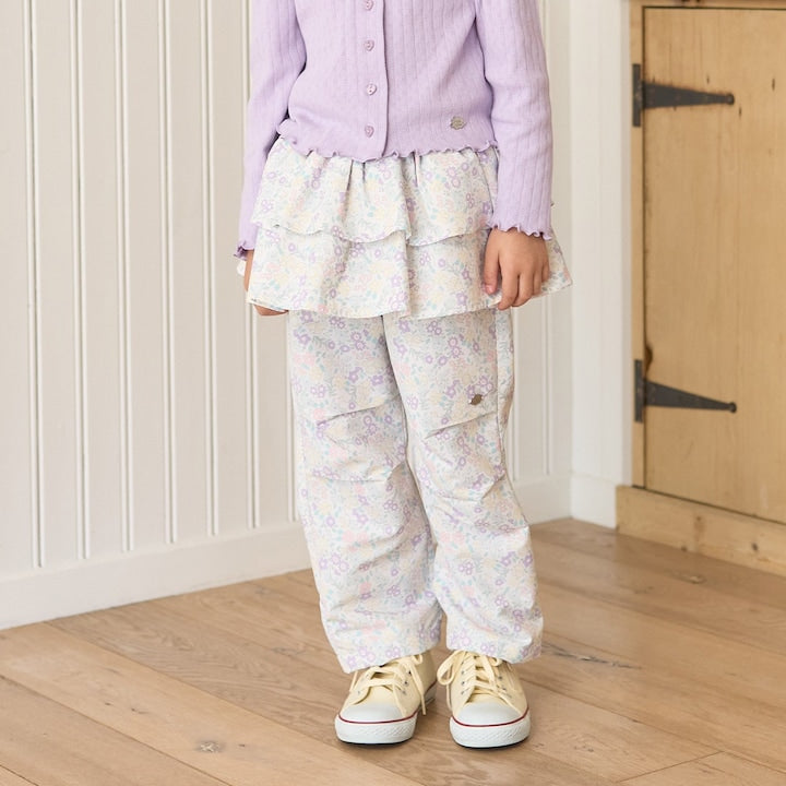 Japanese children's clothing Ly# mine tank top and shorts set 100-150cm girls summer TOPS PANTS 