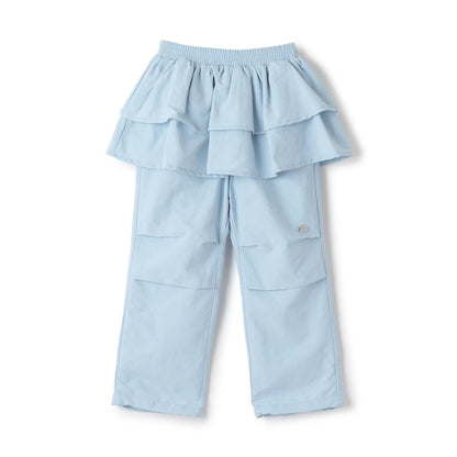 Japanese children's clothing Ly# mine tank top and shorts set 100-150cm girls summer TOPS PANTS 